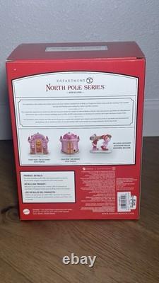 Dept 56 BARBIE GOWN BOUTIQUE SET OF 2 North Pole Village 6014682 BRAND NEW