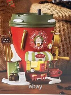 Dept 56 BEAN DEPOT ESPRESSO CO North Pole Village 6014509 BRAND NEW