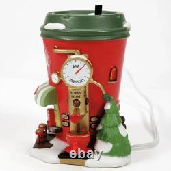 Dept 56 BEAN DEPOT ESPRESSO CO North Pole Village 6014509 NEW NIB