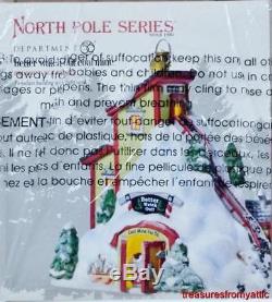 Dept 56 BETTER WATCH OUT COAL MINE #808923 NRFB North Pole Village Lumps of Coal