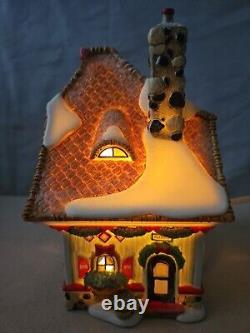 Dept 56 Baskets And Bows 808925 North Pole Lighted RETIRED RARE VHTF SHORT PRINT