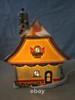 Dept 56 Baskets And Bows 808925 North Pole Lighted RETIRED RARE VHTF SHORT PRINT