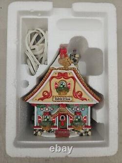 Dept 56 Baskets And Bows 808925 North Pole Lighted RETIRED RARE VHTF SHORT PRINT