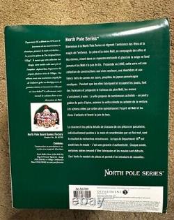 Dept 56 Board Game Factory -Lighted House North Pole 56.56789