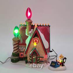 Dept 56 Bright Lights Bulb Factory North Pole Series 2008 Box with 2 SETS BULBS