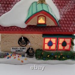 Dept 56 Bright Lights Bulb Factory North Pole Series 2008 Box with 2 SETS BULBS