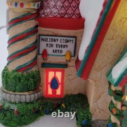 Dept 56 Bright Lights Bulb Factory North Pole Series 2008 Box with 2 SETS BULBS