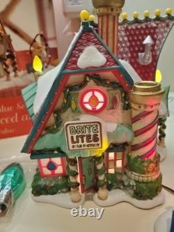 Dept 56 Brite Lites Bulb Factory #799997 NORTH POLE with 3 sets of R & G LED Bulbs