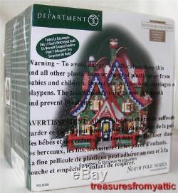 Dept 56 COUNTDOWN TO CHRISTMAS HEADQUARTERS 56798 NRFB Advent North Pole Village
