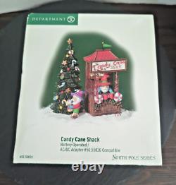 Dept 56, Candy Cane Shack, North Pole Series, Christmas Village, Elves