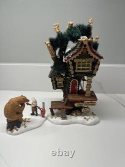 Dept 56 Chisel McTimber Art Studio North Pole Woods 56887 Read