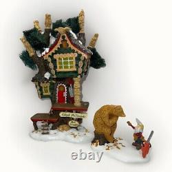 Dept 56- Chisel Mctimber Art Studio North Pole Woods Series #56887