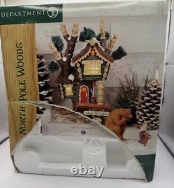 Dept 56- Chisel Mctimber Art Studio North Pole Woods Series #56887