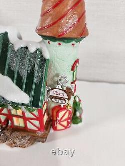Dept. 56 Christmas North Pole Village Reindeer Stables Prancer & Vixen #805542