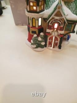 Dept 56 Christmas Santa's North Pole Office #4036540 NORTH POLE/ EUC