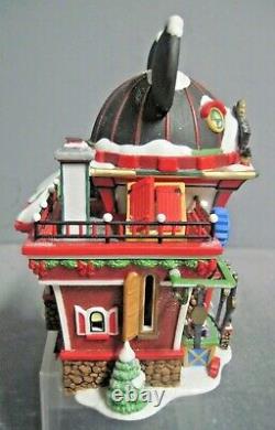 Dept 56 Christmas Snow Village North Pole Mickey Mouse Watch Factory