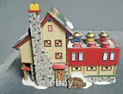 Dept 56 Christmas Snow Village North Pole Series Lego Building Creation Station