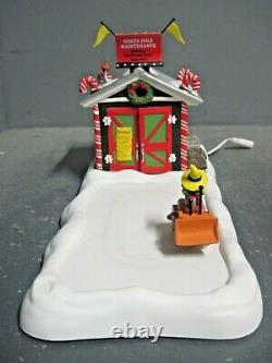 Dept 56 Christmas Snow Village North Pole Series North Pole Maintenance