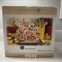 Dept 56 Christmas Sweet Shop 56791 North Pole Village 30th Anniv Numbered