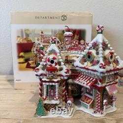 Dept 56 Christmas Sweet Shop 56791 North Pole Village 30th Anniv Numbered