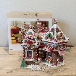 Dept 56 Christmas Sweet Shop 56791 North Pole Village 30th Anniv Numbered