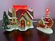 Dept 56 Christmas The North Pole House Nos Lighted Ceramic Collectible- Rare