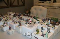 Dept. 56 Christmas Village Heritage Collection LOT Accessories Elves North Pole