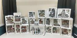 Dept. 56 Christmas Village Heritage Collection North Pole Series Lot 17 Pcs