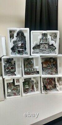 Dept. 56 Christmas Village Heritage Collection North Pole Series Lot 17 Pcs