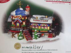 Dept. 56 Christmas Village Set of 5 North Pole Series 15 SE S A N T A