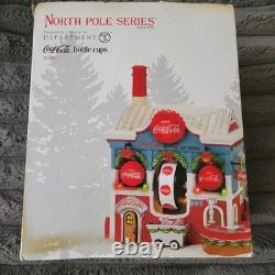 Dept 56 Coca-Cola Bottle Caps #4056665 North Pole Series New in box RARE