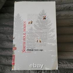 Dept 56 Coca-Cola Bottle Caps #4056665 North Pole Series New in box RARE