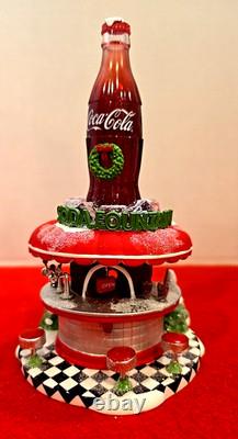 Dept 56 Coca-Cola Soda Fountain 6002293, North Pole Coke RETIRED NEW SHIPS TODAY Dept 56 Coca-Cola Soda Fountain 6002293, North Pole Coke RETIRED NEW SHIPS TODAY