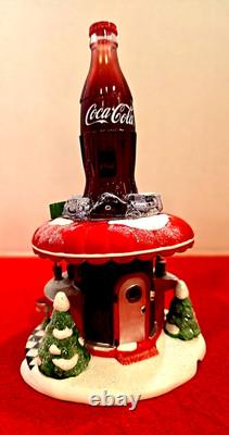 Dept 56 Coca-Cola Soda Fountain 6002293, North Pole Coke RETIRED NEW SHIPS TODAY