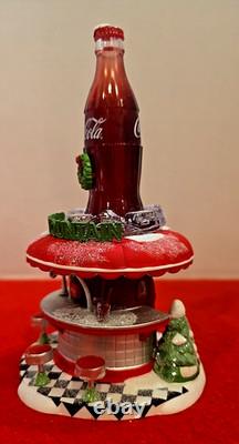 Dept 56 Coca-Cola Soda Fountain 6002293, North Pole Coke RETIRED NEW SHIPS TODAY