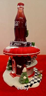 Dept 56 Coca-Cola Soda Fountain 6002293, North Pole Coke RETIRED NEW SHIPS TODAY