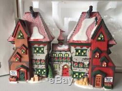 Dept. 56 Dicken's Village RETIRED North Pole Dolls & Santa's Bear Works