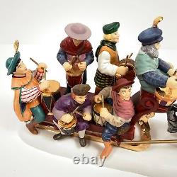 Dept 56 Dickens Village 12 Days Of Christmas 12 Drummers Drumming #58387