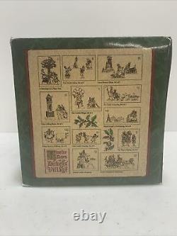 Dept 56 Dickens Village 12 Days Of Christmas 12 Drummers Drumming #58387