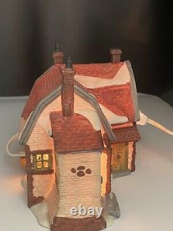 Dept 56 Dickens' Village Series Booter and Cobbler Lighted House