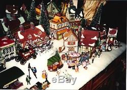 Dept 56 Dickens Village and North Pole Village Excellent Condtion