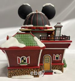 Dept 56 Disney Mickey Mouse Watch Factory North Pole Series 2006 Retired 56.951