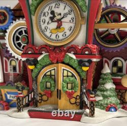 Dept 56 Disney Mickey Mouse Watch Factory North Pole Series 2006 Retired 56.951
