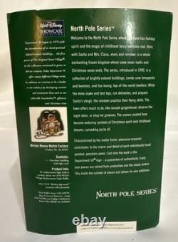 Dept 56 Disney Mickey Mouse Watch Factory North Pole Series 2006 Retired 56.951