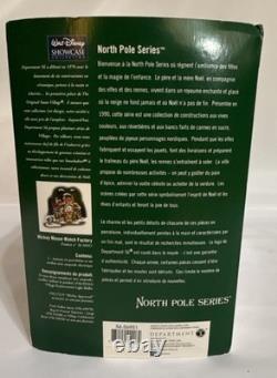 Dept 56 Disney Mickey Mouse Watch Factory North Pole Series 2006 Retired 56.951
