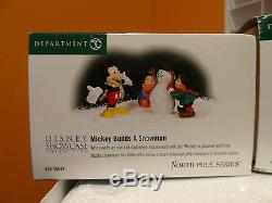 Dept 56 Disney Mickey North Pole Holiday House Approved Christmas Village Lot
