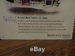 Dept 56 Disney Mickey North Pole Holiday House Approved Christmas Village Lot