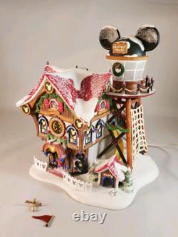 Dept 56 Disney North Pole Series Mickey's North Pole Holiday House 2003