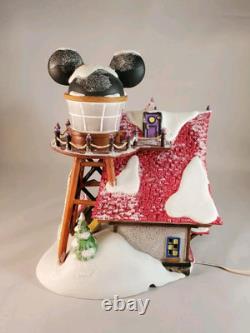 Dept 56 Disney North Pole Series Mickey's North Pole Holiday House 2003