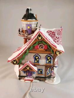Dept 56 Disney North Pole Series Mickey's North Pole Holiday House 2003